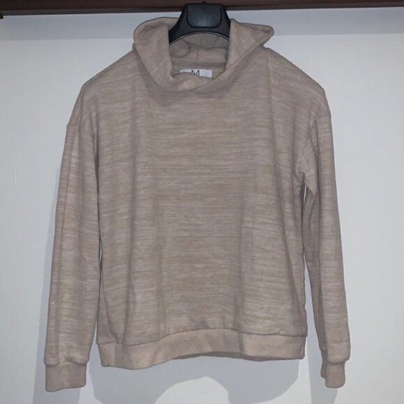 𝅺MAGASCHONI light pink long sleeves hooded sweater size small - Picture 2 of 11